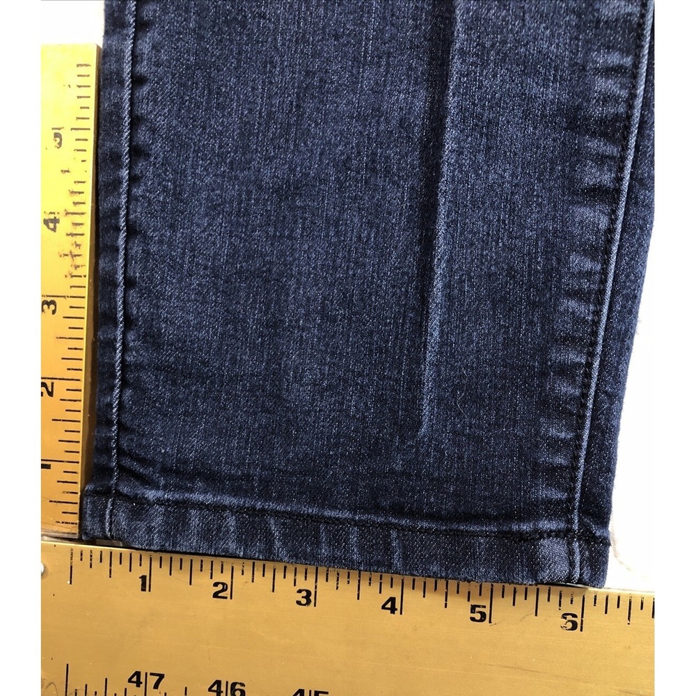 Ann Taylor Loft Jeans Women's Size 27/4 Denim Dark Blue Modern Crop Low Rise - Picture 13 of 13